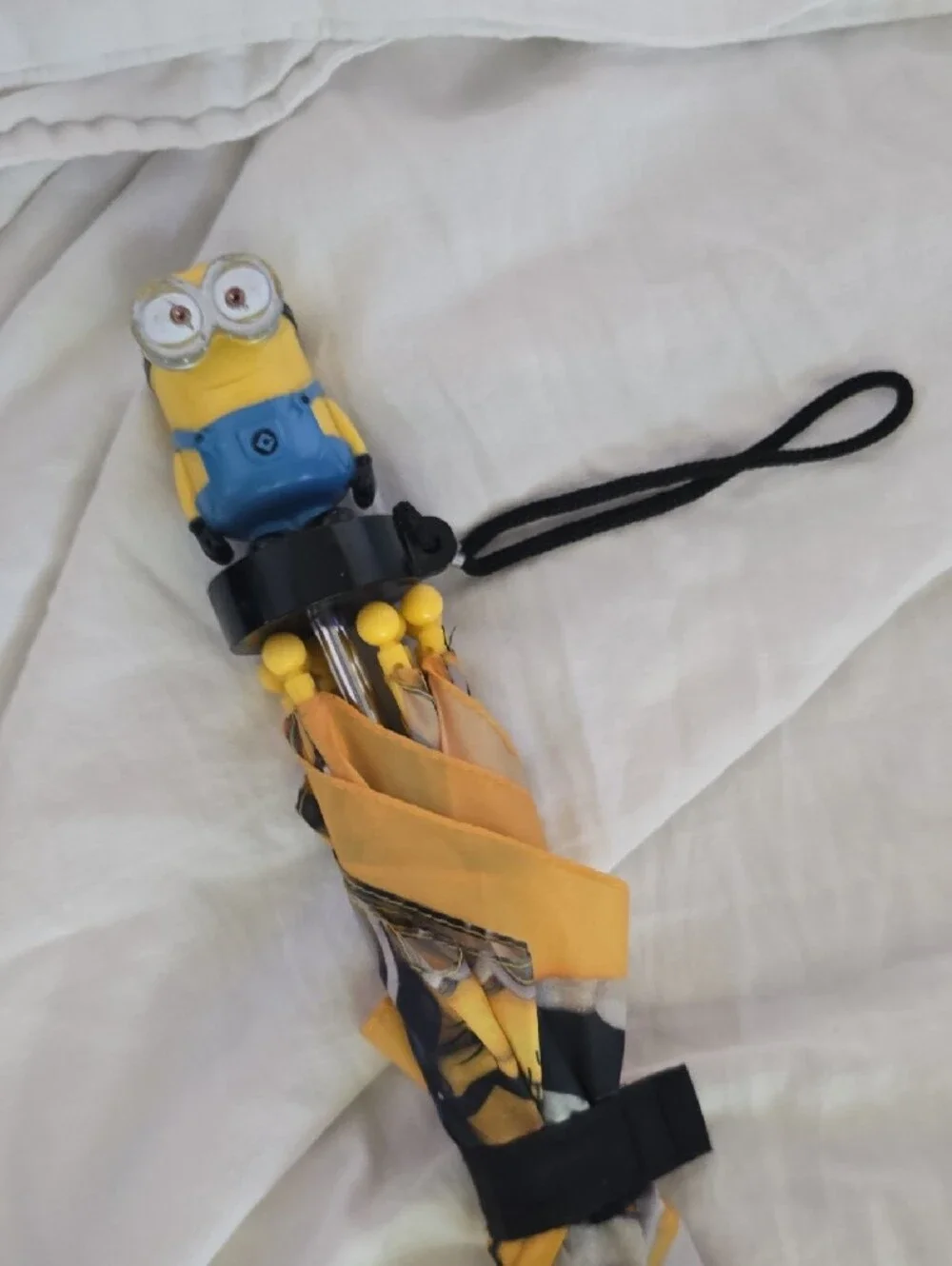 Minions Yellow Kids Umbrella with Character Handle